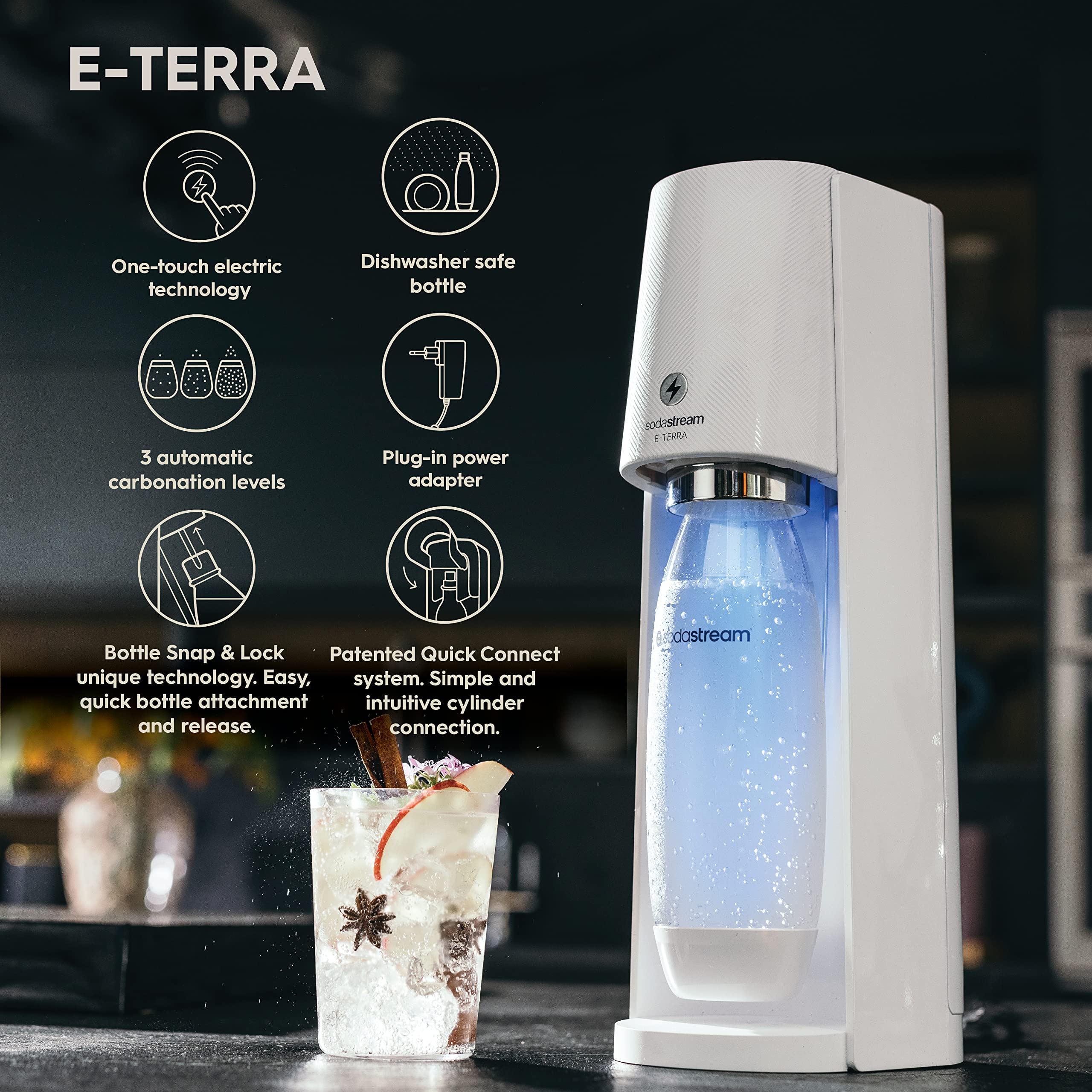 E-Terra Sparkling Water Maker