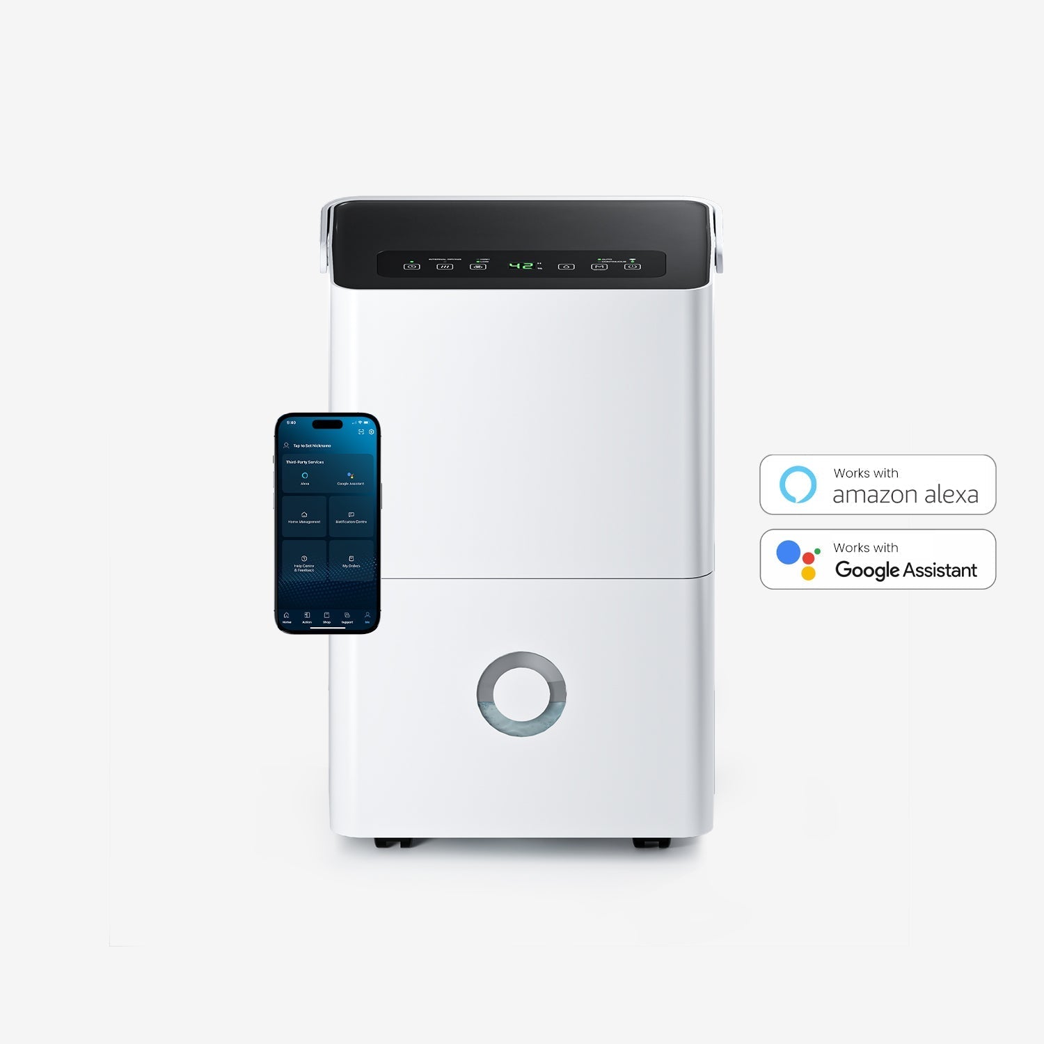 Refurbished - 30L Dehumidifier with  Max Extraction and Smart App Control