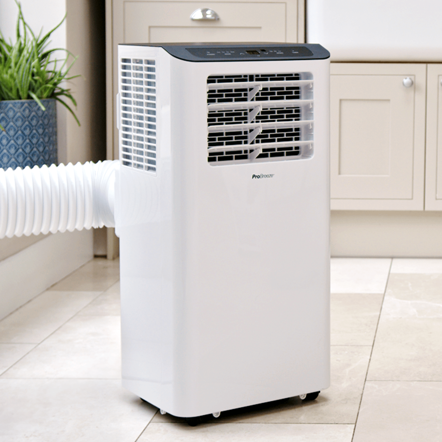 14,000 BTU 3-in-1 Portable Air Conditioner with Dehumidification Function - Smart Wifi App