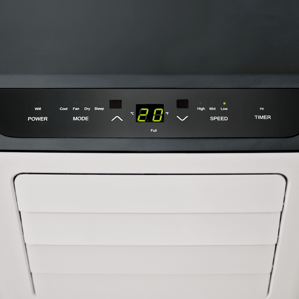 12,000 BTU 3-in-1 Portable Air Conditioner with Dehumidification Function - Smart Wifi App