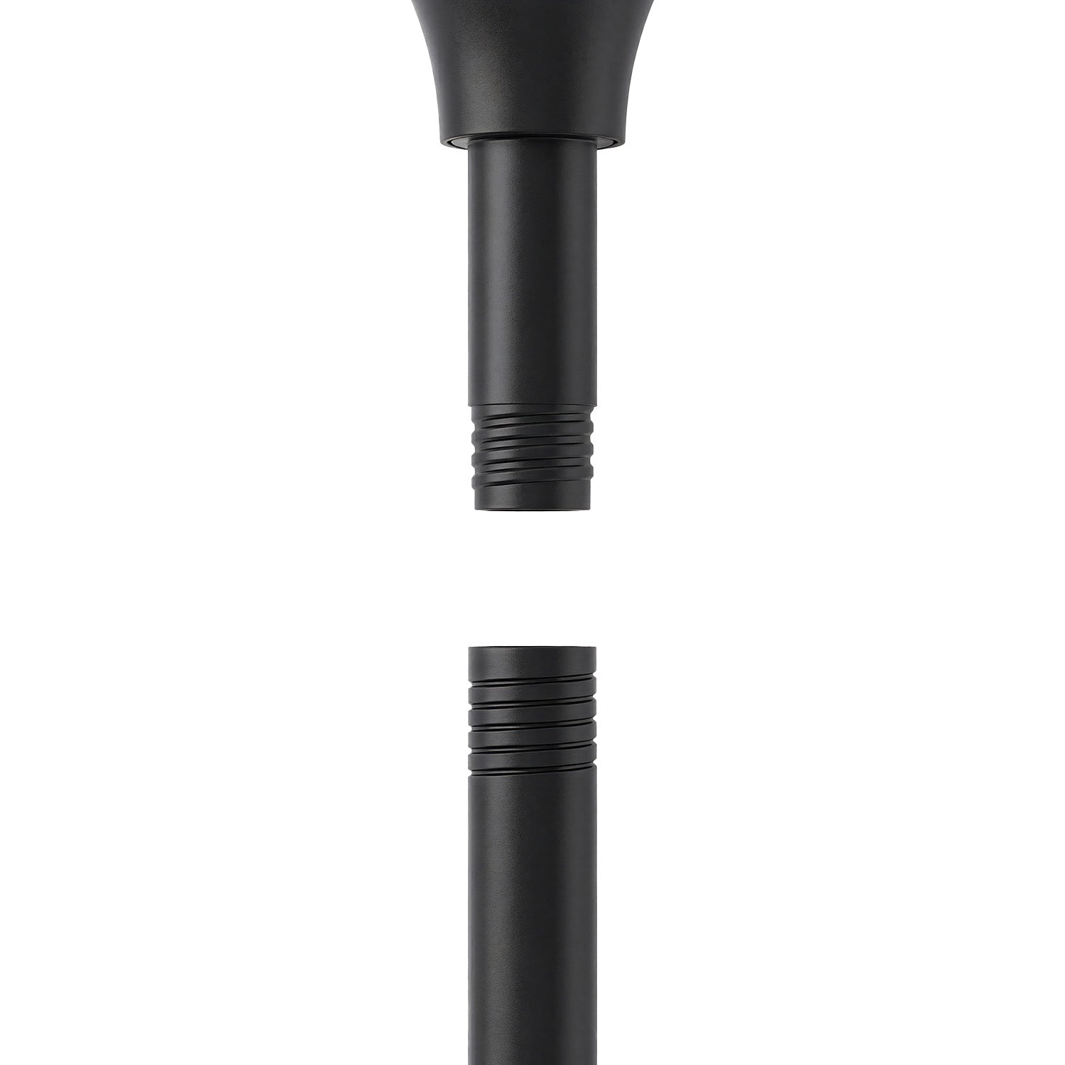 AirFlo Plus™ 44" Smart Hybrid Pedestal Fan - Ultra-Quiet Air Circulator - Black