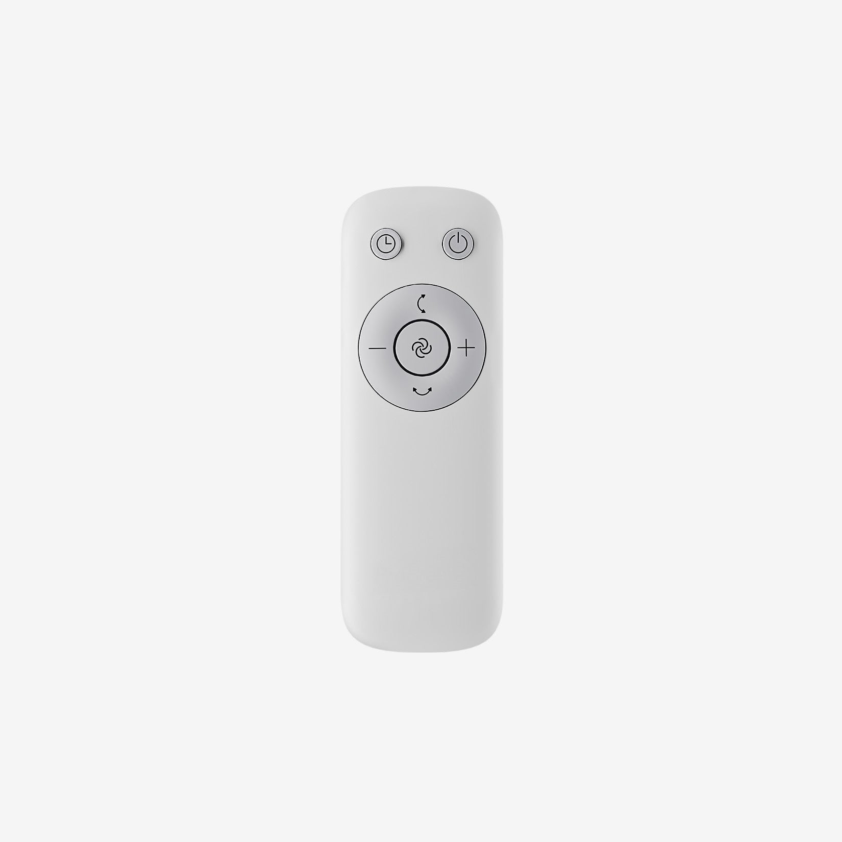AirFlo Plus™ 44" Hybrid Pedestal Fan - Ultra-Quiet Air Circulator - White/Black
