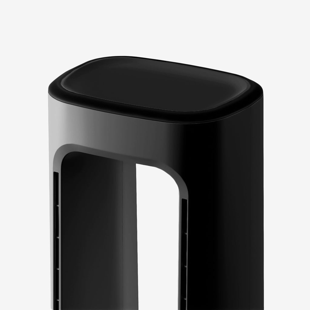 OmniAir 41" Premium Bladeless Tower Fan and Air Purifier - Black