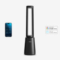 OmniAir 41" Premium Bladeless Tower Fan and Air Purifier with Smart App Control - Black