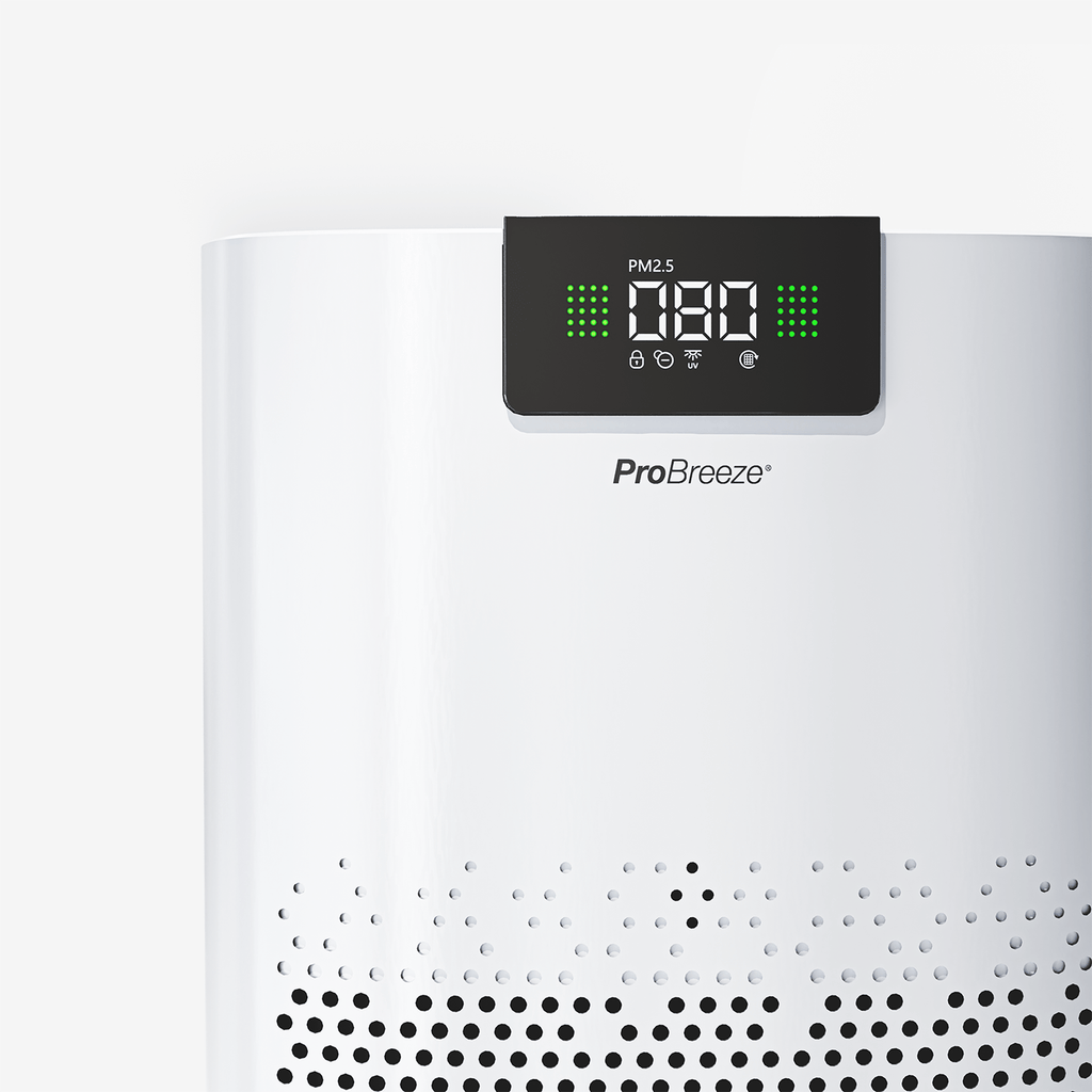 Ultra-Powerful Air Purifier with UV-Cleansing Light, Ioniser and 3 Layer Filtration System