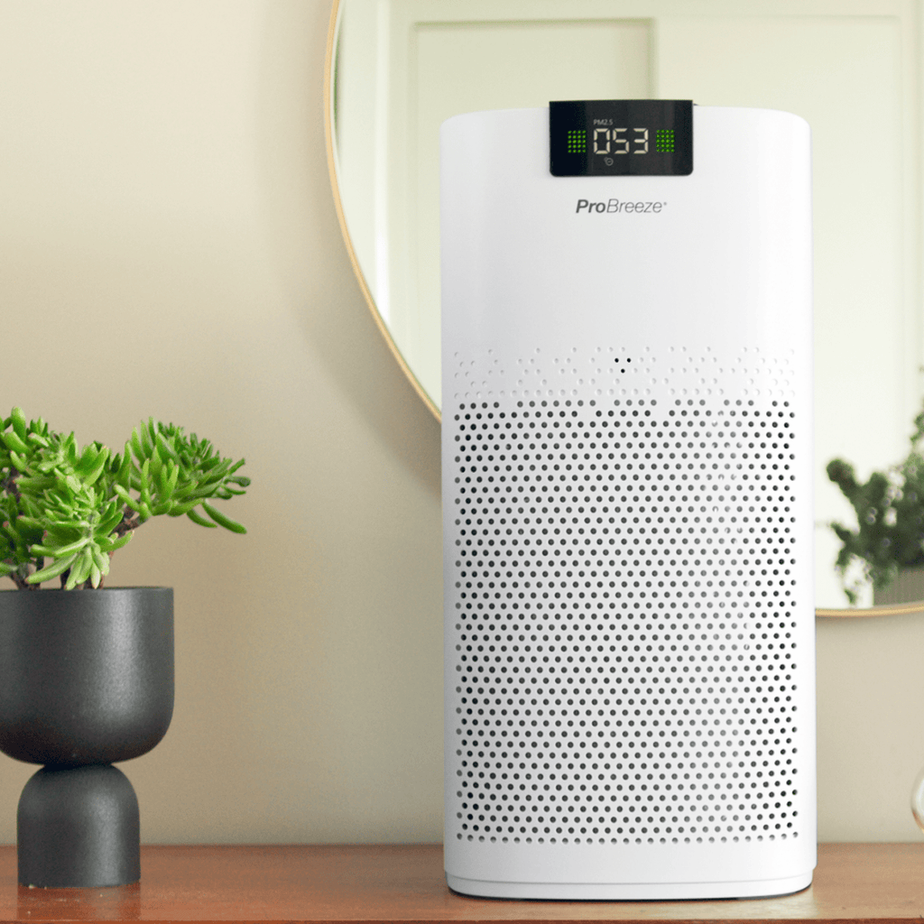 Ultra-Powerful Air Purifier with UV-Cleansing Light, Ioniser and 3 Layer Filtration System