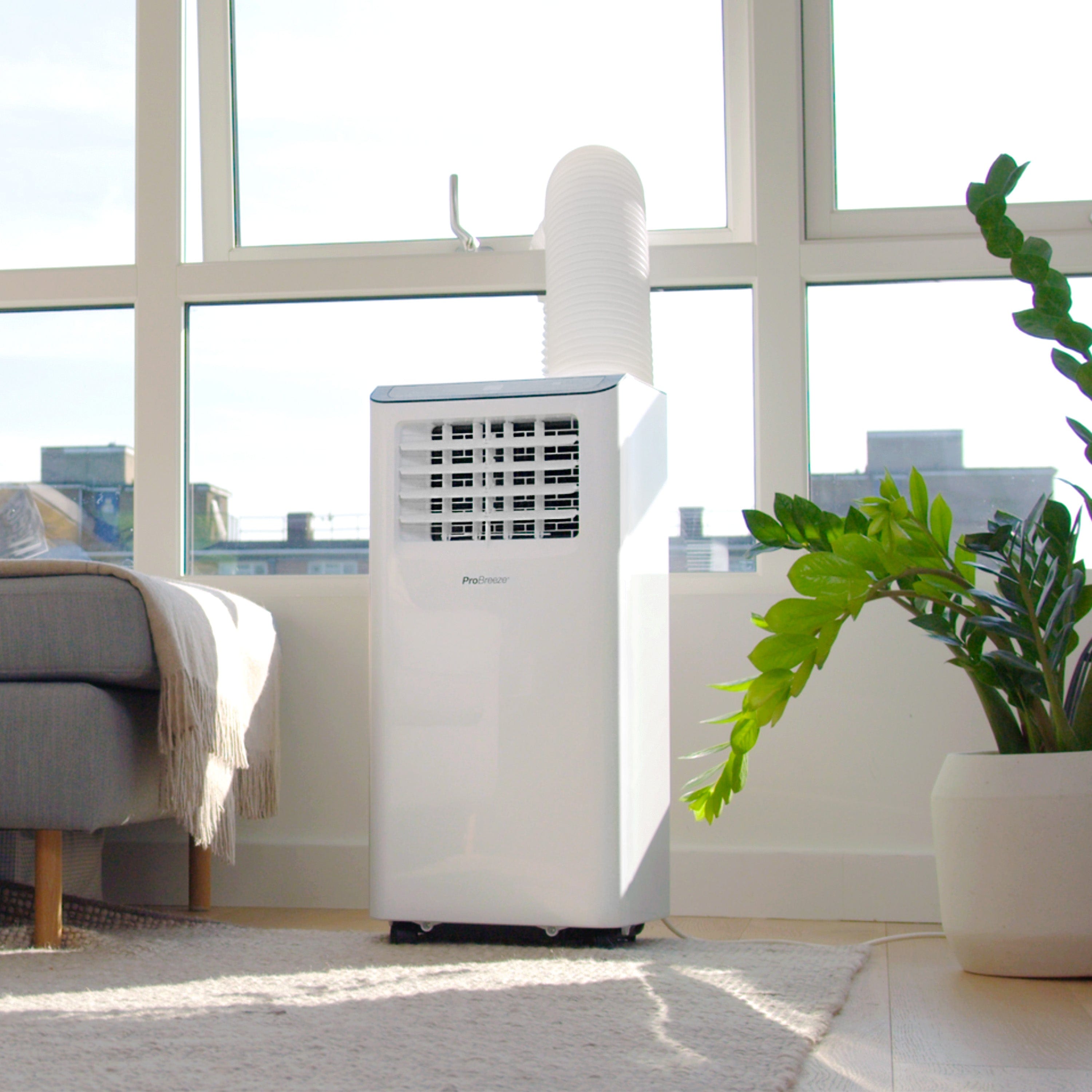 Refurbished - 9000 BTU 3-in-1 Portable Air Conditioner with Dehumidification Function - Smart Wifi App