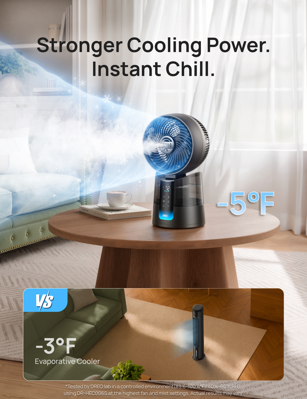 TurboCool™ Misting Fan 516S