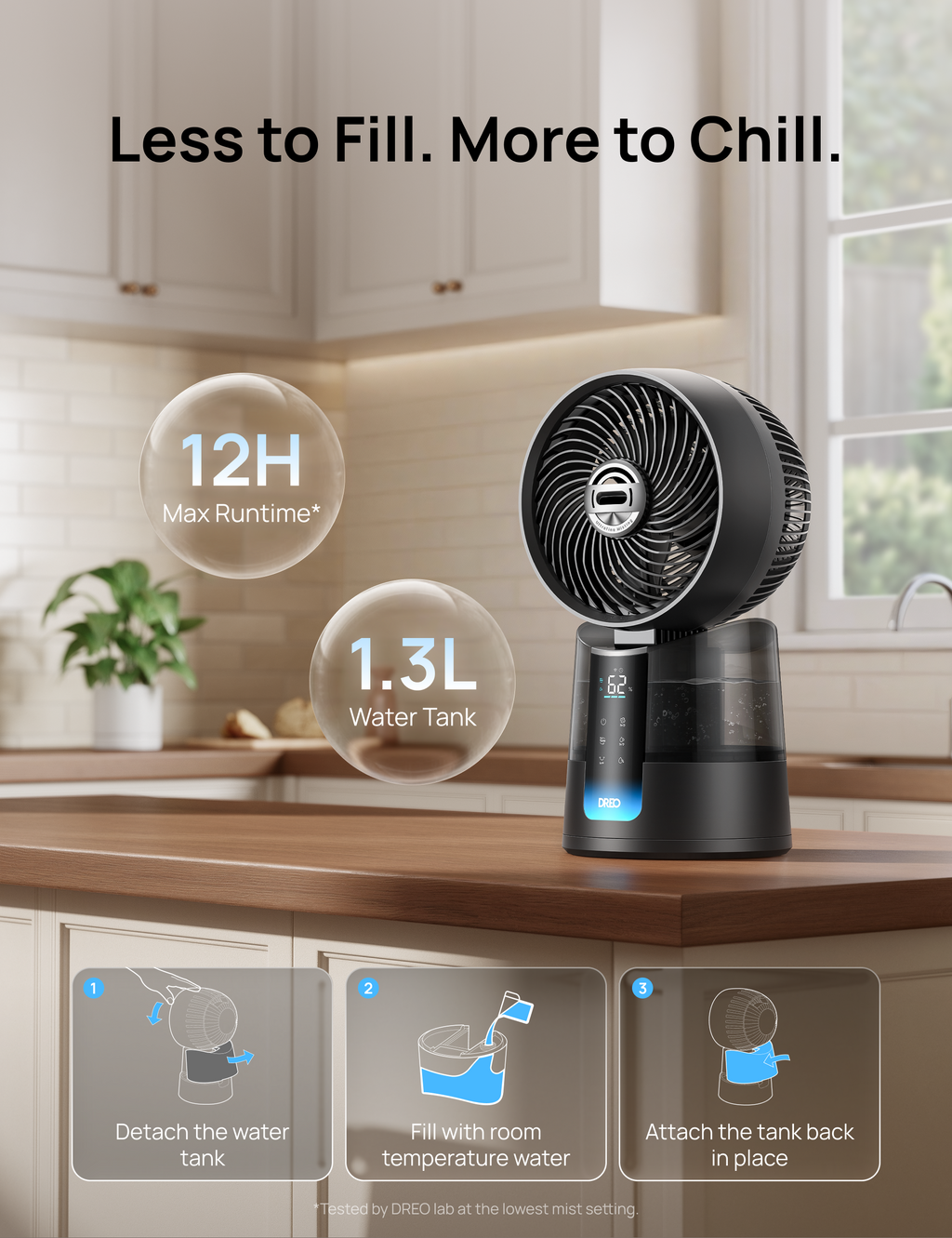 TurboCool™ Misting Fan 516S