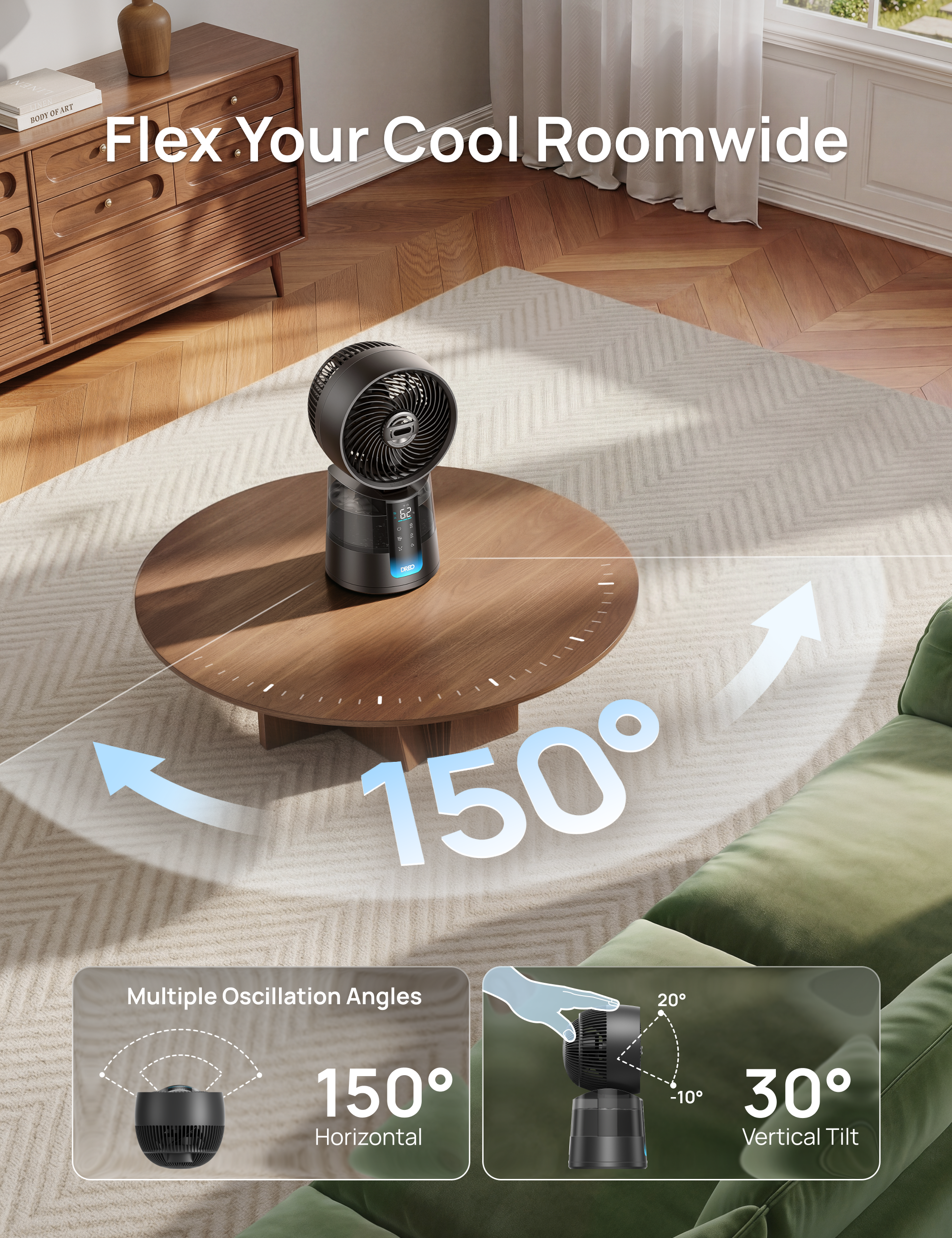 TurboCool™ Misting Fan 516S