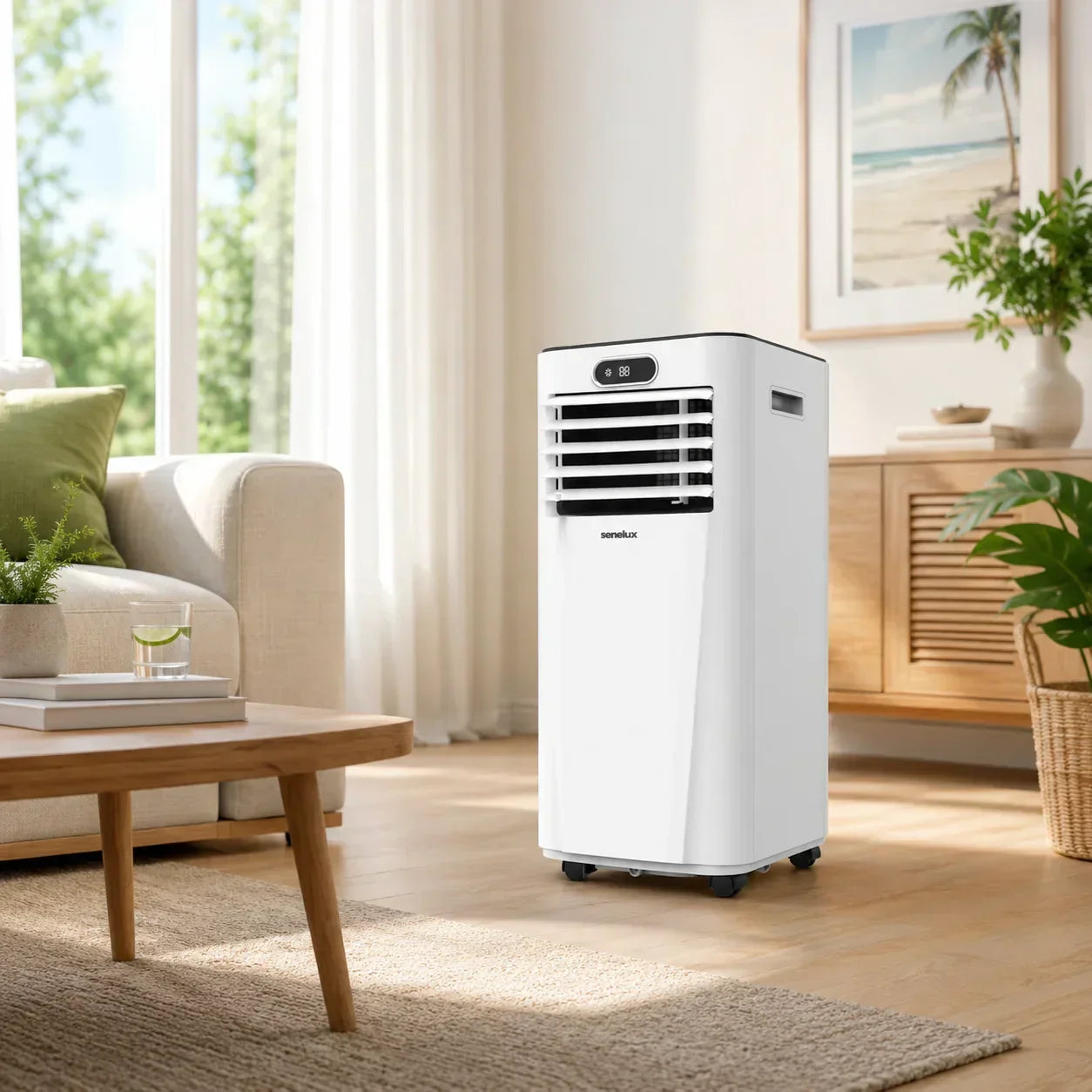 Senelux Portable Air Conditioner with WiFi & Remote Control